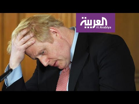 شاهد بمن التقى رئيس الوزراء البريطاني المصاب بـكورونا