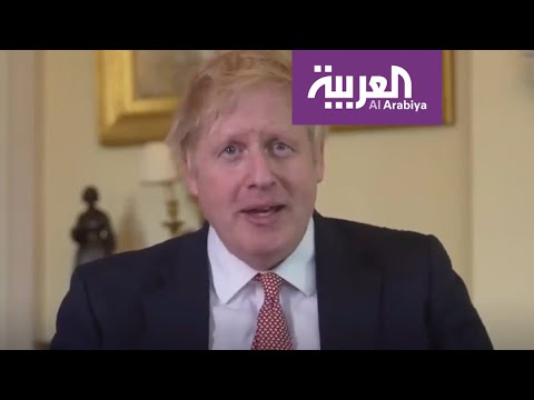 شاهد ماذا قال جونسون عقب خروجه من المستشفى وشفائه من كورونا