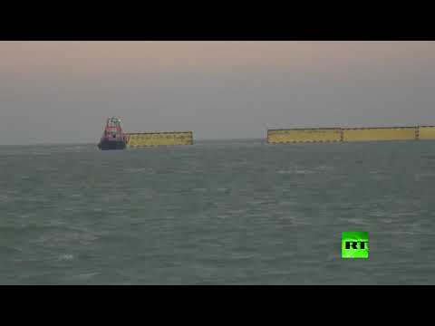 البندقية تخرج مصداتها الصفراء للمرة الأولى لتجنب الفيضانات