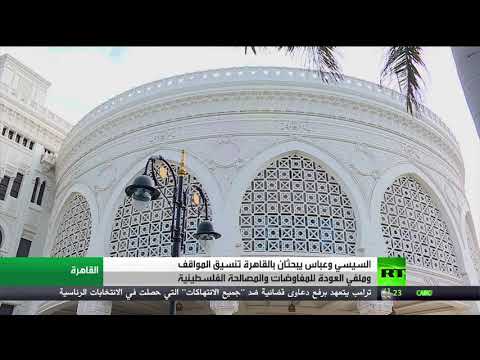 السيسي وعباس يبحثان في القاهرة تنسيق المواقف وملفي العودة للمفاوضات والمصالحة