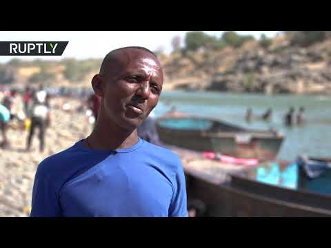 لقطات حية من كسلا السودانية للإثيوبيين الفارين