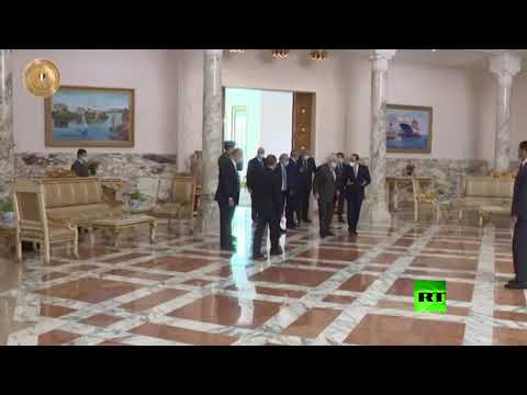 السيسي يلتقي نظيره الفلسطيني محمود عباس في القاهرة